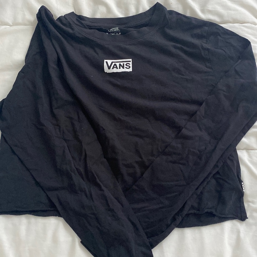 Band cropped long sleeve